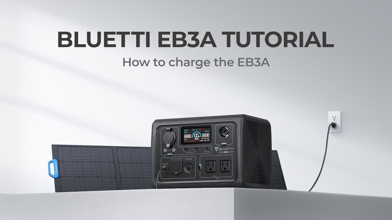 EB3A  Charging Tutorial 