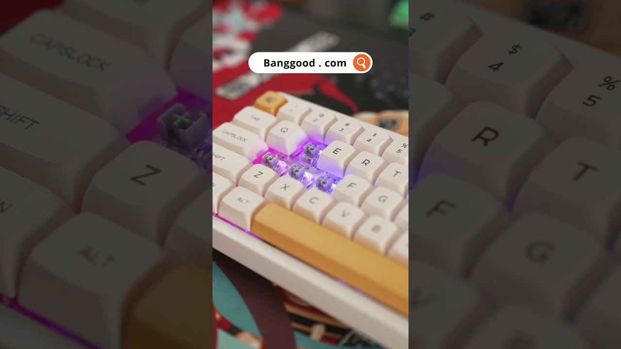 GamaKay LK67 Keyboard （bluetooth / 2.4GHz / wired）- Banggood New Tech