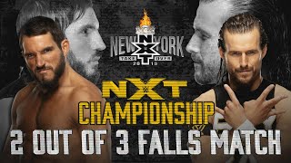 A new NXT Champion will be crowned at TakeOver: New York: WWE NXT, April 3, 2019