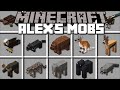Mineraft NEW ALEXS ANIMAL MOD / SPAWN ZOO CREATURES AND WATCH THEM GROW! 100 Days Minecraft Mods