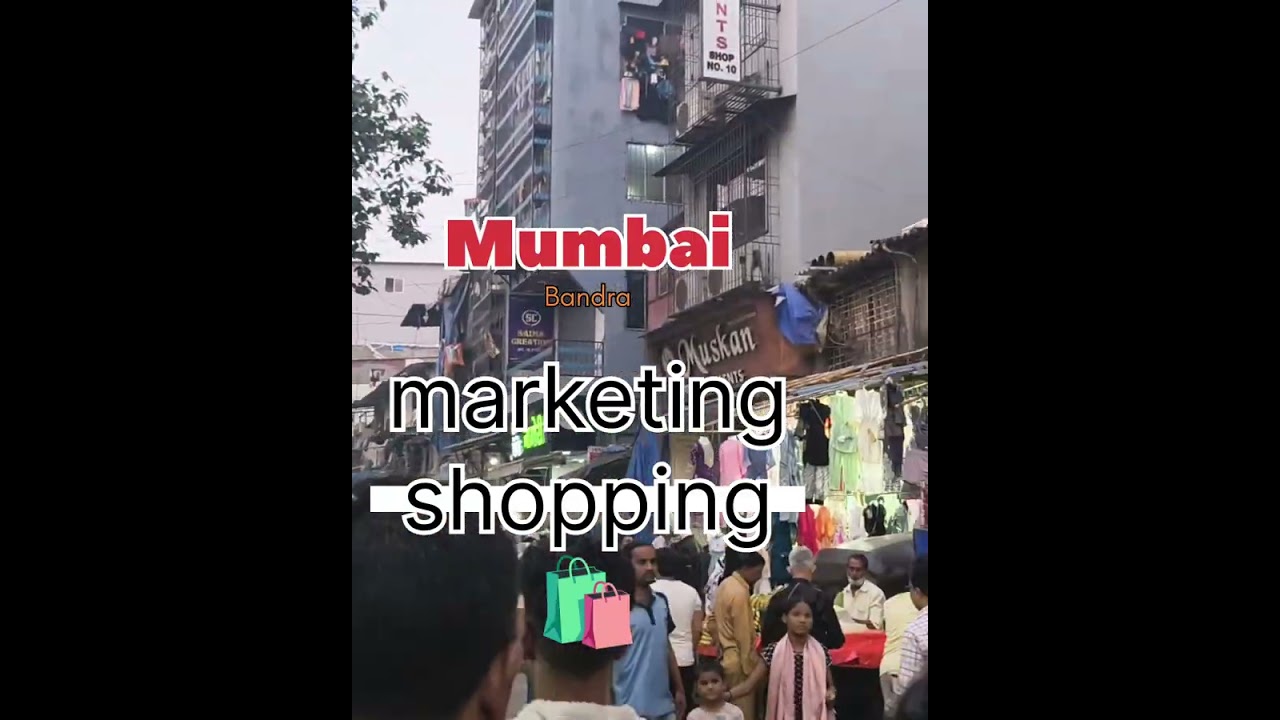 Mumbai Bandra kapda shopping Mr SAHARUL 4K