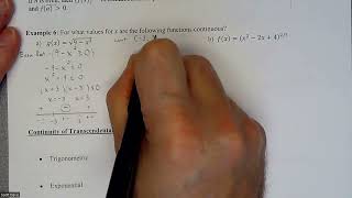 Calc 1 - Continuity of Functions with Roots