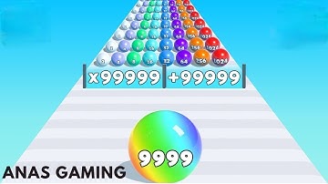 Jelly Run 2048 VS Ball Merge 2048 | All Levels Gameplay | Android, iOS | Satisfying Mobile Games