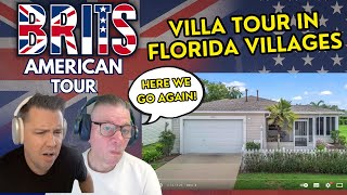 BRITS REACT to Colony Patio Villa in The Villages, FL| Real Estate Home Tour