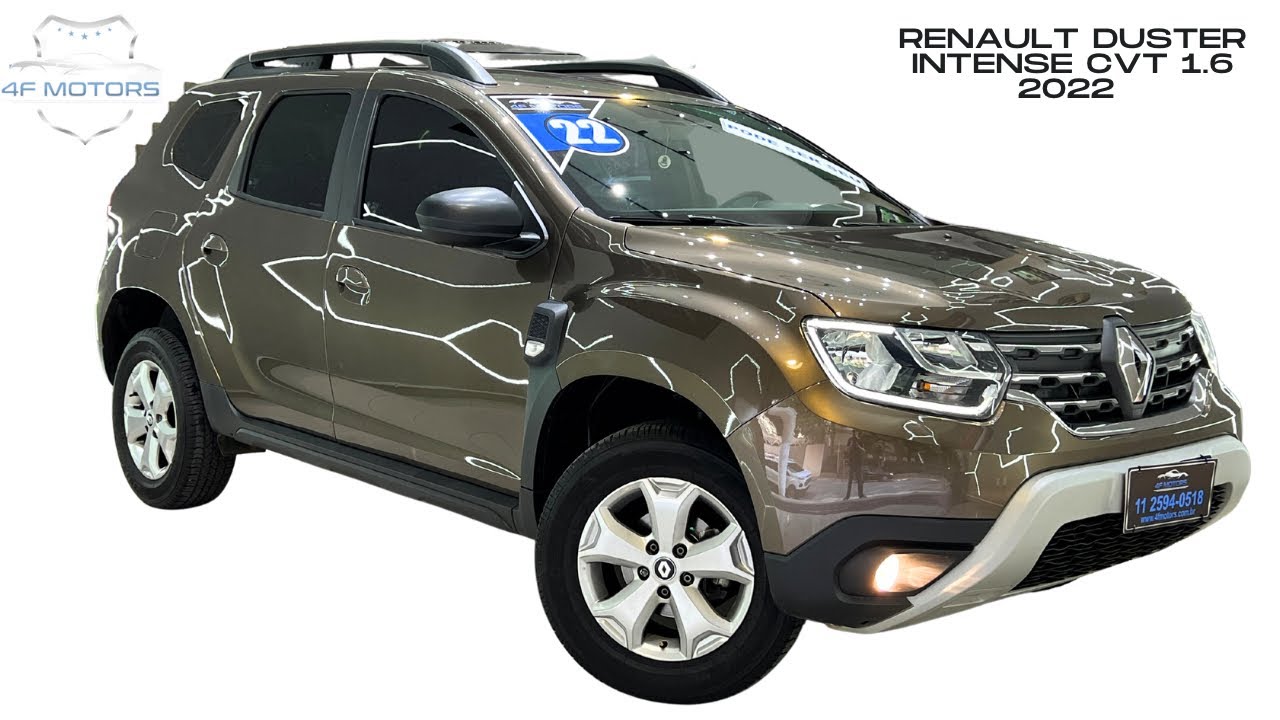 Renault Duster Intense 1.6 CVT 2022 @4fmotors BAIXO KM !!! - YouTube
