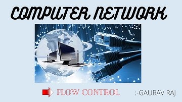 Computer network  FLOW CONTROL 01...2006