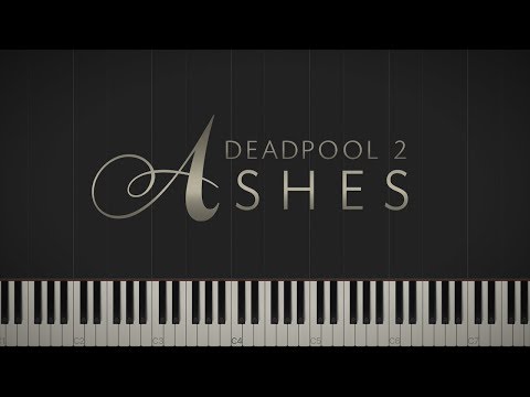 Deadpool 2 - "Ashes" (Celine Dion) \\ Synthesia Piano Tutorial