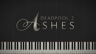 Deadpool 2 - "Ashes" (Celine Dion) \\ Synthesia Piano Tutorial screenshot 2