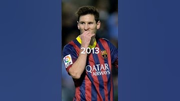 Thumbnail of messi evolution with other song #messi #messifans #capcut #football #evolution