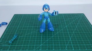 Megaman model kit 1/10 kotobukiya montagem passo a passo. #Megaman