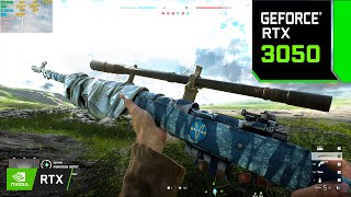 Battlefield 5 : RTX 3050 8GB ( Ultra Graphics RTX OFF )