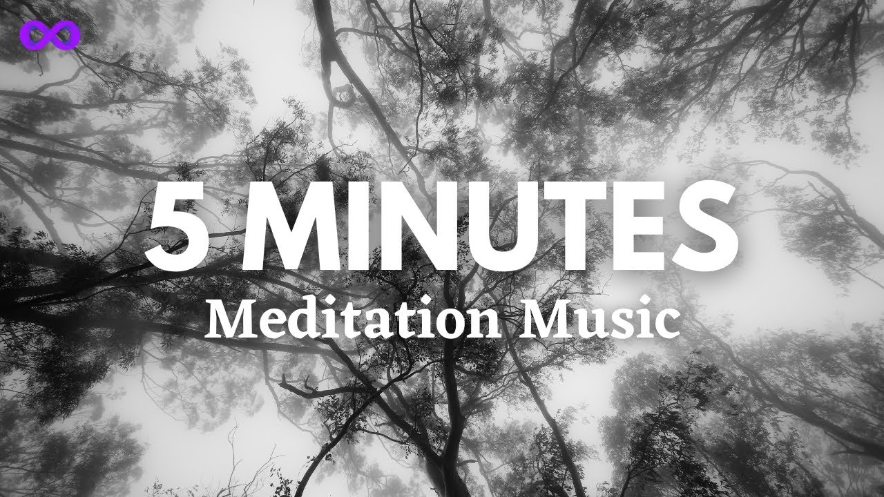 5 Minute Meditation Music to Relax Mind Body Guitar Music, Soothing ...