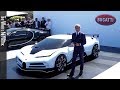 Bugatti Centodieci Full Press Conference at the Quail + Interviews