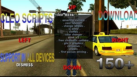 How to add 150+ cleo scripts in gta san andreas
