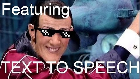 We Are Number One Feat. Text to Speech