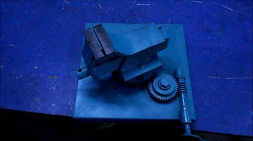 MECHANICAL ENGG MINI PROJECT ANGULAR MOVEMENT VICE HI-TECH RESEARCH FOUNDATION