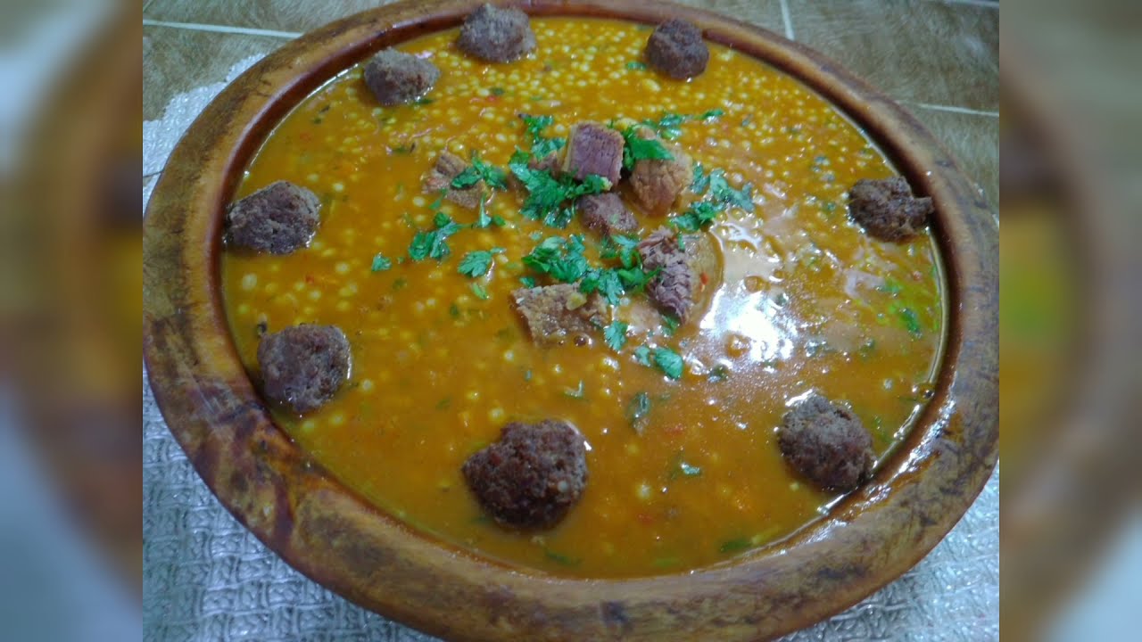 طريقة طهي المحمصة أو المقرونية طبق تقليدي بشاري بامتياز