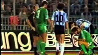 Germany v Argentina 12th SEP 1984