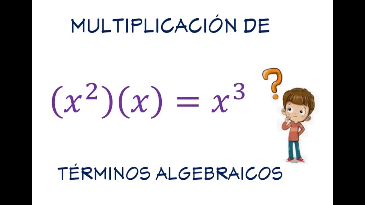 Multiplicación de Términos Algebraicos. - YouTube