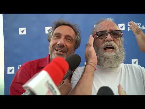 Mario Tozzi e Giobbe Covatta alla prima giornata a Vieste della XXI edizione de Il Libro Possibile