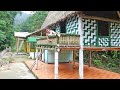 Repair broken bamboo houses to avoid unfortunate accidents from happening - Ut Farm