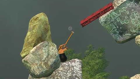 Rekt by game. RAGE QUIT | Getting Over it with Bennett Foddy.