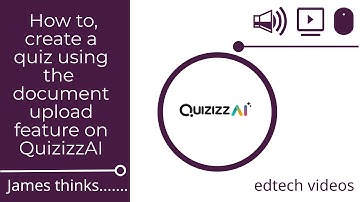 How to, create a quiz using the  document upload feature on QuizizzAI      #AI #Quizizz