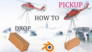 How to Lift And Drop Objects in Blender