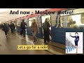 metro Moscow,Green line,Tverskaya st. - interior view,arrival and departure of the train,passengers