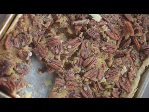 video How to make Pecan Slab Pie, Worldwide Recipes How to make Pecan Slab Pie