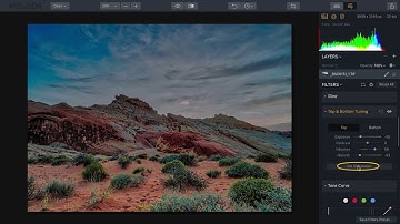 Enhancing Skies with Top & Bottom Tuning and the Polarizing Filters  in Aurora HDR 2018