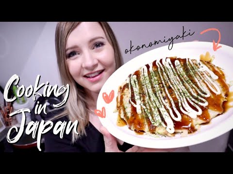 What I Eat for Dinner at Home in Japan 🍳 Easy Okonomiyaki Recipe