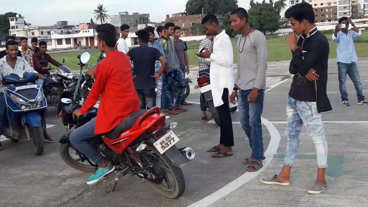Glamour bike bike stunt akash rider - YouTube