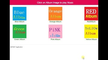 Music Player System using MVC, AngularJS and WEB API