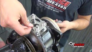 How To Rebuild A Toyota 4X4 Solid Front Axle (Part 6) Steering Knuckle Installation