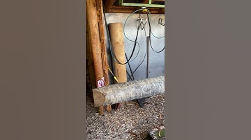 How To Peel Logs FAST! induo