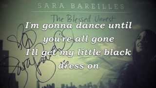 Video-Miniaturansicht von „Sara Bareilles - Little Black Dress Lyrics (HD)“