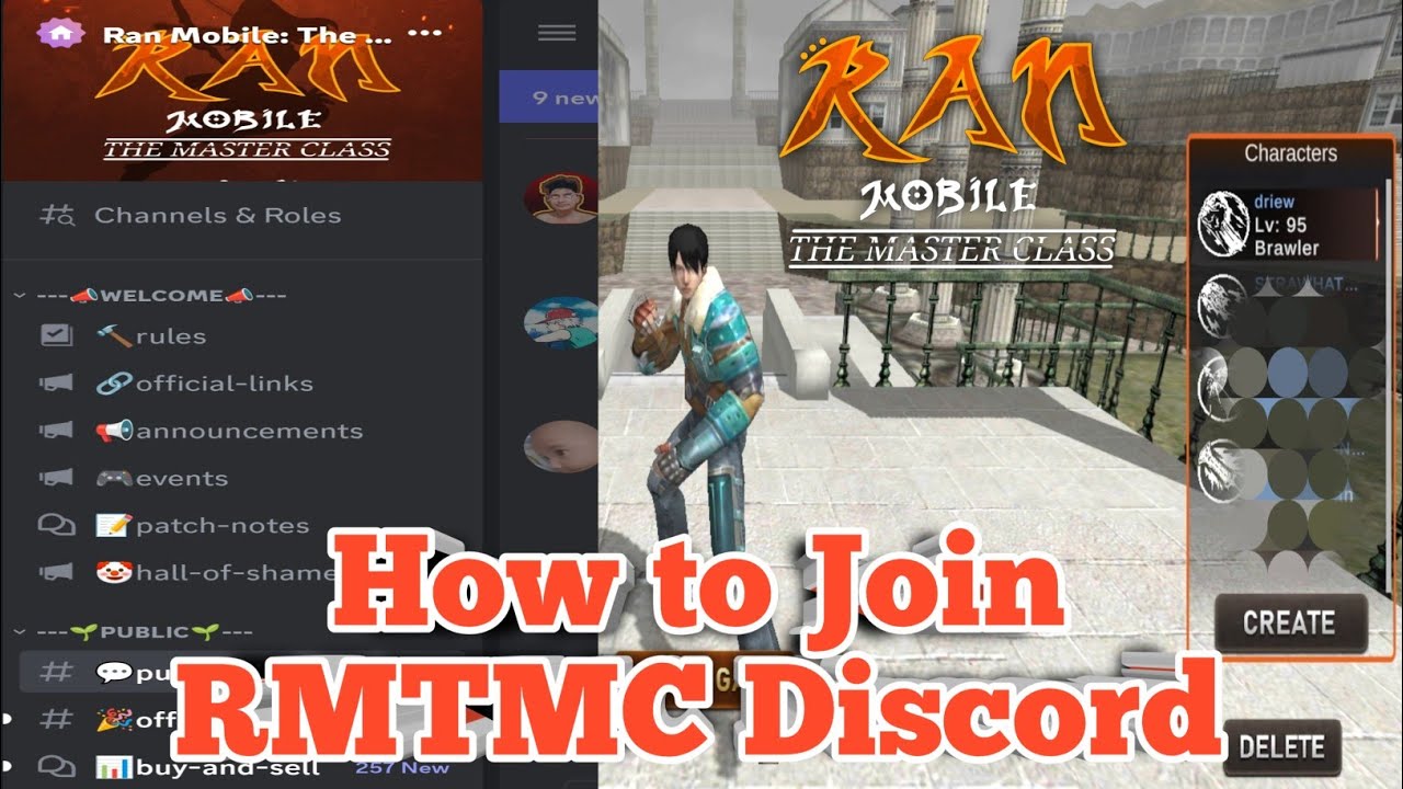 How to Join The Discord Server of Ran Mobile: The Master Class (Tagalog ...