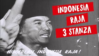 Lagu Indonesia Raya 3 Stanza - Rare Full Version HD