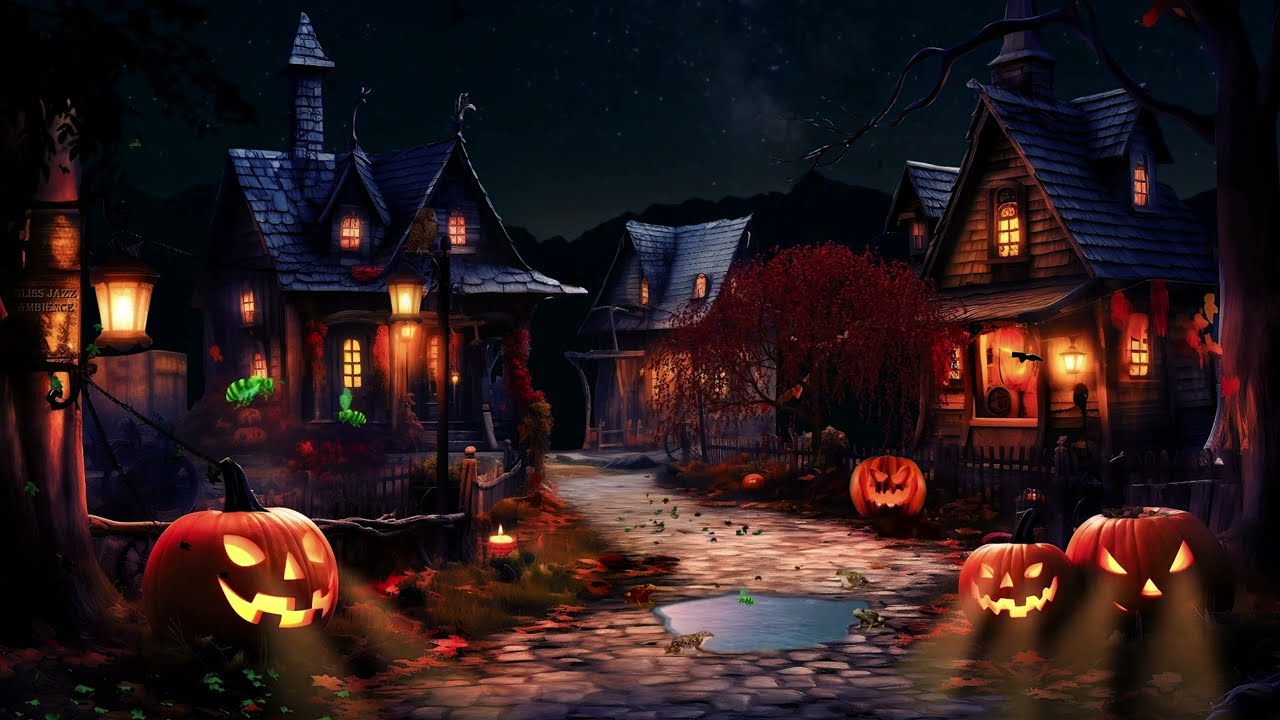 Captivating Autumn Halloween Ambience Spooky Sounds and Atmosphere ...