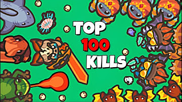 Taming.io Top 100 Kills - Triple Spike & Best Combo Kills