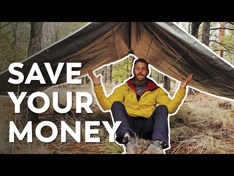 Cómo hacer un refugio Tarp | La Carpa $ 20