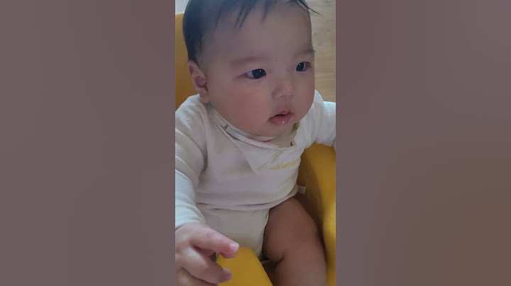 우리아가 첫 이유식 쌀미음먹방 #shorts