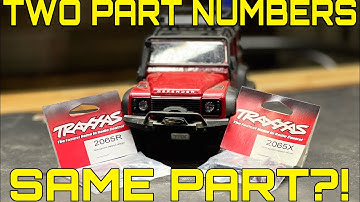How to install a servo in your Trx4m! + disscussing these part numbers
