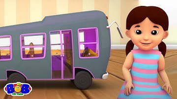 Bob tren Otobüsteki tekerlekler çocuklar için türkçe tekerlemeler