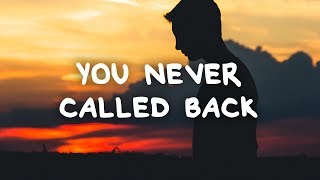 Tommy Boi - You Never Called Back (Lyrics) chords