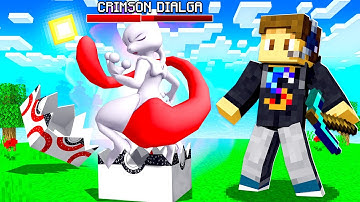 We OPENED 100 CRIMSON PIXELMON LUCKY BLOCKS Then Battle!