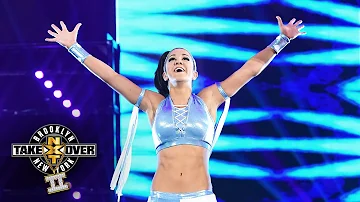 Bayley's entrance: NXT TakeOver: Brooklyn II, only on WWE Network