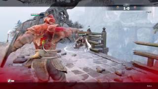 For Honor Beta 1v1 fight