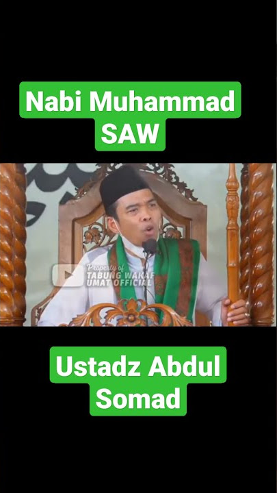 Viral Ustadz Abdul Somad-Nabi Muhammad SAW